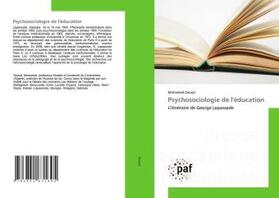 Daoud |  Psychosociologie de l'éducation | Buch |  Sack Fachmedien