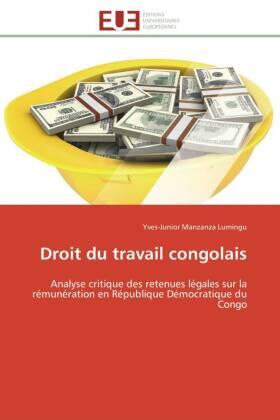Manzanza Lumingu |  Droit du travail congolais | Buch |  Sack Fachmedien