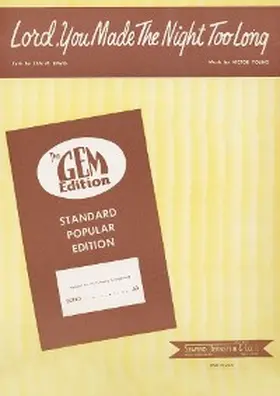 Young / Lewis |  Lord You Made The Night Too Long | eBook | Sack Fachmedien