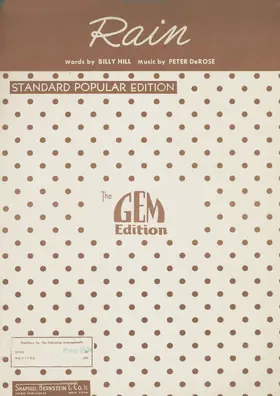 Rose / Hill |  Rain | eBook | Sack Fachmedien