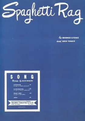 Lyons / Yosco |  Spaghetti Rag | eBook | Sack Fachmedien