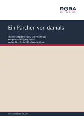 Kähne / Upmeier |  Ein Pärchen von damals | eBook | Sack Fachmedien