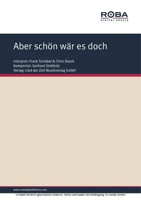 Siebholz / Schneider / Schöbel |  Aber schön wär es doch | eBook | Sack Fachmedien