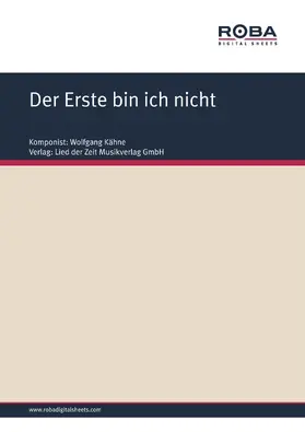 Kähne / Bohlke |  Der Erste bin ich nicht | eBook | Sack Fachmedien