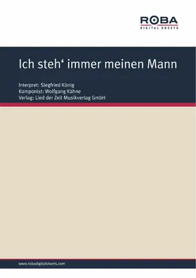 Kähne / Neumann |  Ich steh' immer meinen Mann | eBook | Sack Fachmedien