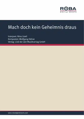 Kähne / Upmeier |  Mach doch kein Geheimnis draus | eBook | Sack Fachmedien