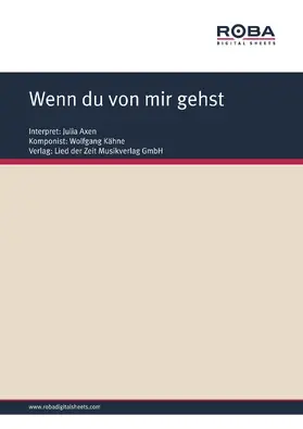 Kähne / Upmeier |  Wenn du von mir gehst | eBook | Sack Fachmedien