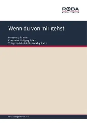 Kähne / Upmeier |  Wenn du von mir gehst | eBook | Sack Fachmedien