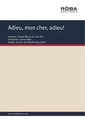 Räbiger |  Adieu, mon cher, adieu! | eBook | Sack Fachmedien