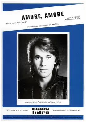 Heider / Hammerschmidt |  Amore, Amore | eBook | Sack Fachmedien