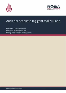 Bruhn / Buschor |  Auch der schönste Tag geht mal zu Ende | eBook | Sack Fachmedien