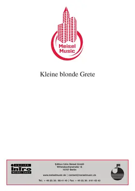 Kollo / Pflanzer |  Kleine blonde Grete | eBook | Sack Fachmedien