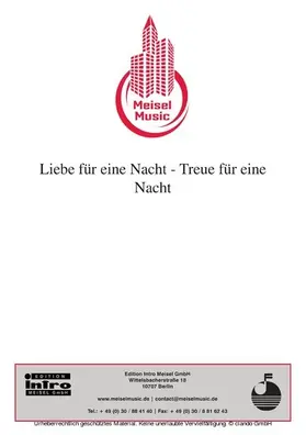Kollo / Pflanzer |  Liebe für eine Nacht - Treue für eine Nacht | eBook | Sack Fachmedien