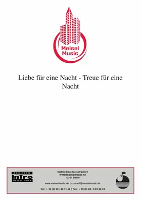 Kollo / Pflanzer |  Liebe für eine Nacht - Treue für eine Nacht | eBook | Sack Fachmedien