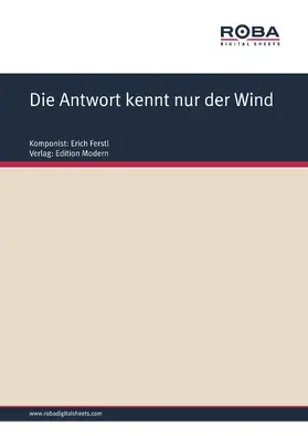 Ferstl |  Die Antwort kennt nur der Wind | eBook | Sack Fachmedien