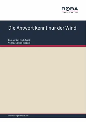 Ferstl |  Die Antwort kennt nur der Wind | eBook | Sack Fachmedien