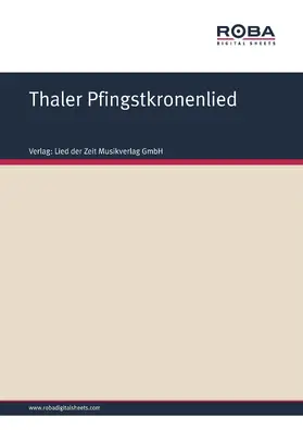 Salin |  Thaler Pfingstkronenlied | eBook | Sack Fachmedien