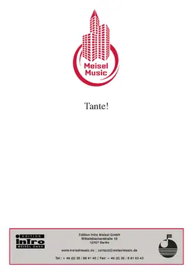 Pflanzer / Engelberger |  Tante! | eBook | Sack Fachmedien