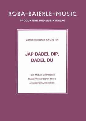 Wendehals / Böhm-Thorn / Kirsten |  Jap Dadel Dip, Dadel Du | eBook | Sack Fachmedien