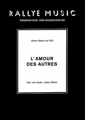 Riboni / Basel |  L'Amour des Autres | eBook | Sack Fachmedien