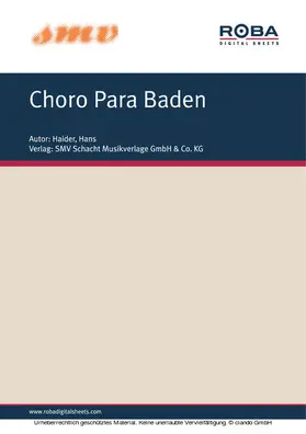 Haider |  Choro Para Baden | eBook | Sack Fachmedien
