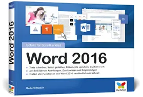Klaßen |  Word 2016 - Schritt für Schritt erklärt | Buch |  Sack Fachmedien