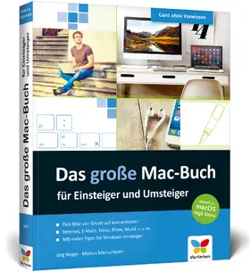 Rieger / Menschhorn | Das große Mac-Buch für Einsteiger und Umsteiger | Buch | 978-3-8421-0327-6 | sack.de