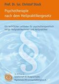 Stock |  Psychotherapie nach dem Heilpraktikergesetz | eBook | Sack Fachmedien