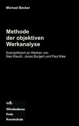 Becker | Methode der objektiven Werkanalyse | Buch | 978-3-8423-4316-0 | www.sack.de
