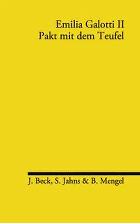 Beck / Jahns / Mengel |  Emilia Galotti II | Buch |  Sack Fachmedien