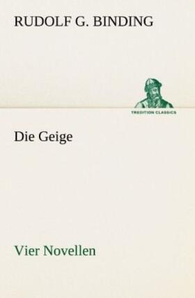 Binding |  Die Geige | Buch |  Sack Fachmedien