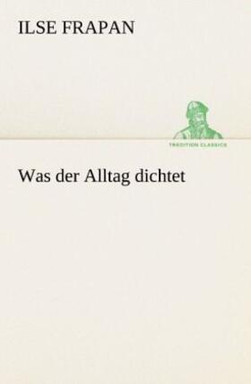 Frapan |  Was der Alltag dichtet | Buch |  Sack Fachmedien