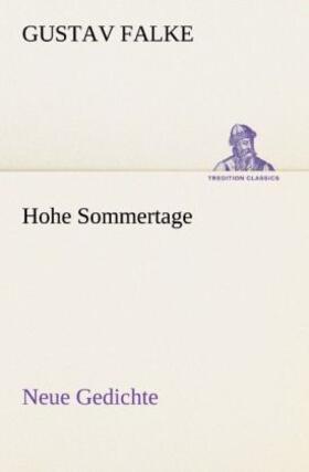 Falke |  Hohe Sommertage | Buch |  Sack Fachmedien