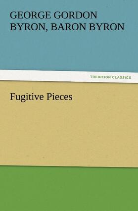 Gordon / Byron |  Fugitive Pieces | Buch |  Sack Fachmedien