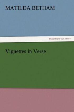Betham |  Vignettes in Verse | Buch |  Sack Fachmedien