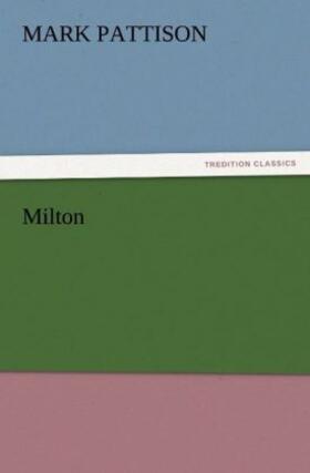 Pattison |  Milton | Buch |  Sack Fachmedien