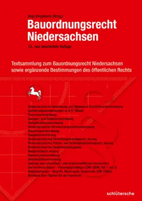 Krogmann | Bauordnungsrecht Niedersachsen | Buch | 978-3-8426-7980-1 | sack.de