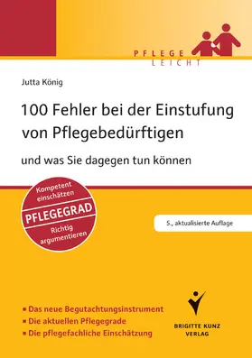 König | 100 Fehler bei der Einstufung von Pflegebedürftigen | E-Book | www.sack.de
