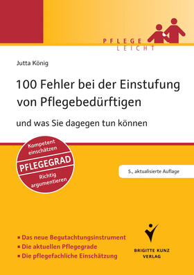 König | 100 Fehler bei der Einstufung von Pflegebedürftigen | E-Book | sack.de