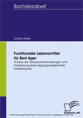 Maier |  Funktionelle Lebensmittel für Best Ager | eBook | Sack Fachmedien