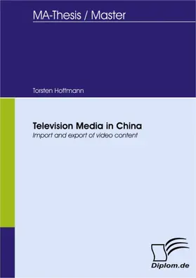 Hoffmann |  Television Media in China | eBook | Sack Fachmedien