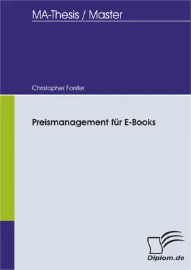 Forster |  Preismanagement für E-Books | eBook | Sack Fachmedien