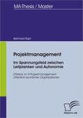 Rapf |  Projektmanagement - Im Spannungsfeld zwischen Leitplanken und Autonomie | eBook | Sack Fachmedien