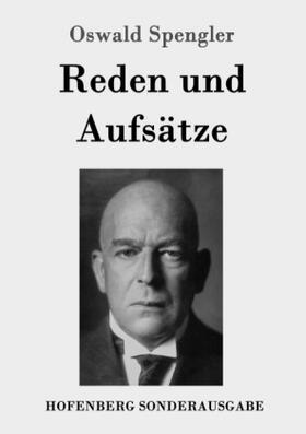 Spengler | Reden und Aufsätze | Buch | 978-3-8430-9005-6 | sack.de