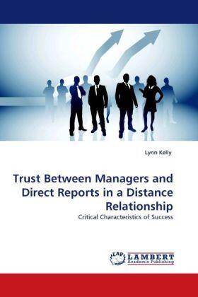 Kelly | Trust Between Managers and Direct Reports in a Distance Relationship | Buch | 978-3-8433-5180-5 | sack.de