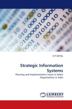 Goyal |  Strategic Information Systems | Buch |  Sack Fachmedien