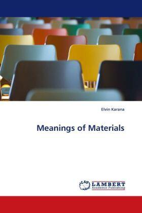 Karana |  Meanings of Materials | Buch |  Sack Fachmedien