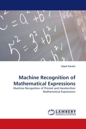 Garain |  Machine Recognition of Mathematical Expressions | Buch |  Sack Fachmedien