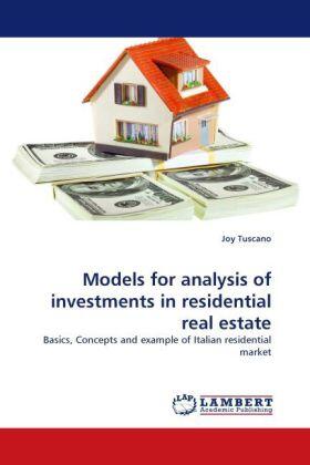 Tuscano | Models for analysis of investments in residential real estate | Buch | 978-3-8433-6748-6 | sack.de
