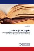 Ciftci |  Two Essays on Rights | Buch |  Sack Fachmedien